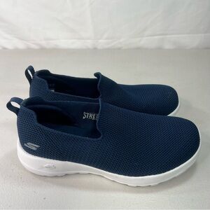 Skechers Women's Go Walk Joy Sensational Day Shoe Navy Size 6 #924